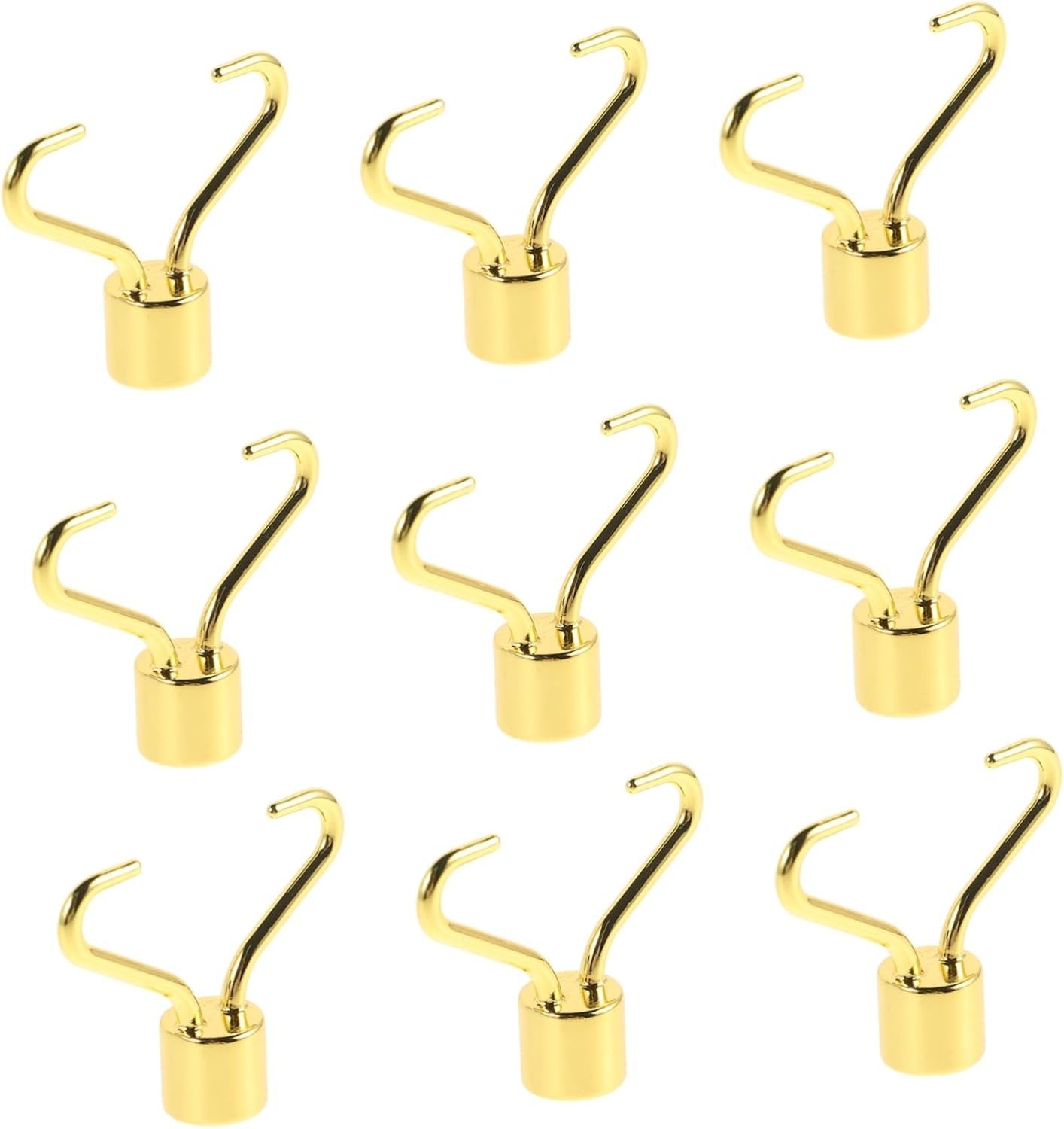 Baluue 10pcs Metal Face Roller Handle Replacement for Beauty Massager Tools Ergonomic Design for Neck