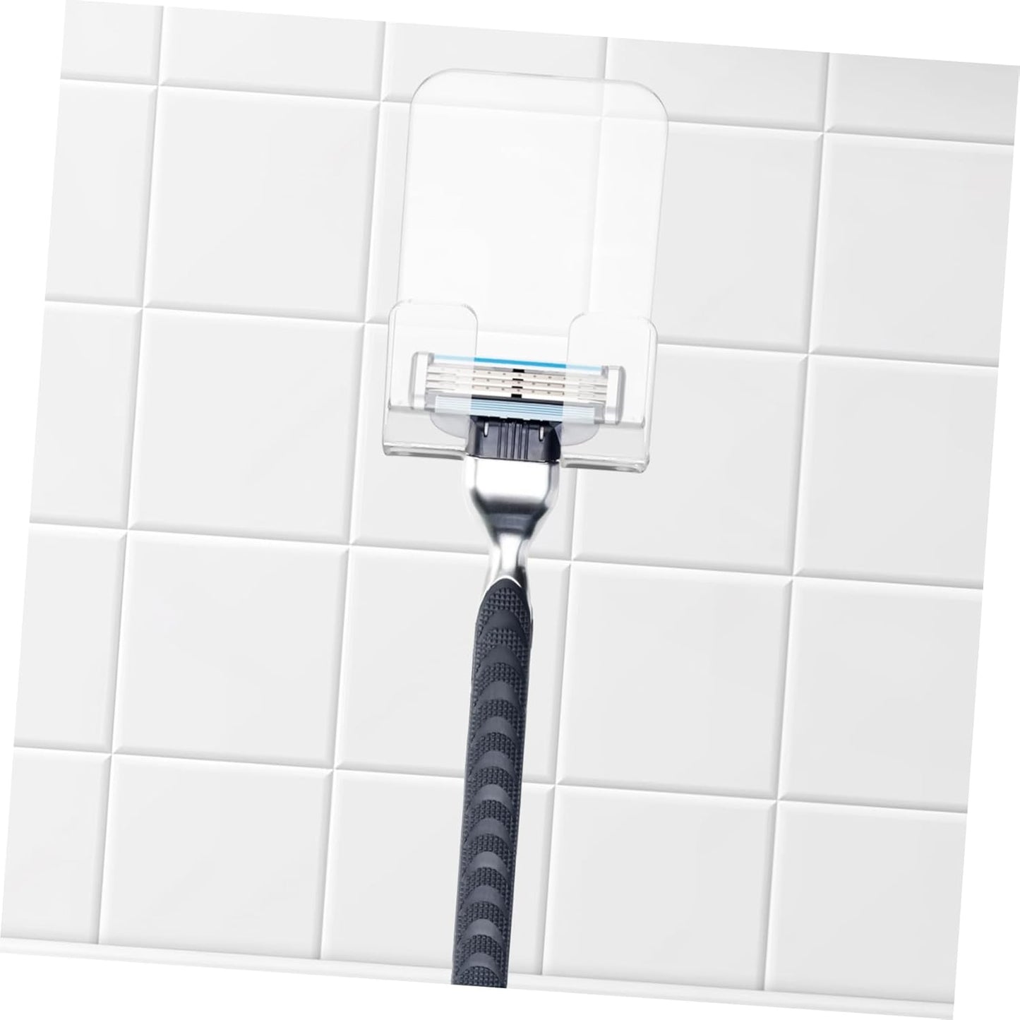 Artibetter Supporto per Doccia 3 Pezzi Gancio Autoadesivo Supporto da Parete Portaoggetti per Telefono Ganci da Bagno