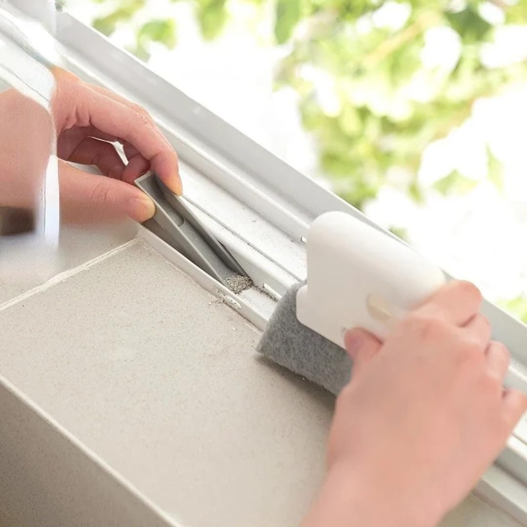 Window Track Cleaner, Gap Brush Groove Cleaner, Window Track Cleaning Tool, Gap Cleaning Brush Small Spaces, Sliding Door Track Cleaner, Window Brush, Shower Track Cleaning Brush, Window Cleaner Tool