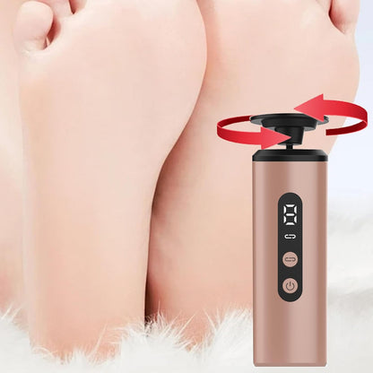 Electric Foot Filer, Callus Remover Pedicure Tool, Rechargeable Foot Scraper with 9 Adjustable Speeds, Personal Care, Ideal for Removing Dead Skin, 5.35x1.61x1.61 inches