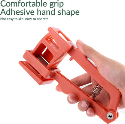 Manual Garlic Presses, Garlic Slicer, Garlic Crusher, Evenly Sliced Garlic Slicer, Easy Squeeze, Ergonomic Handle, Handheld Slicer Kitchen Gadgets Tool (orange)