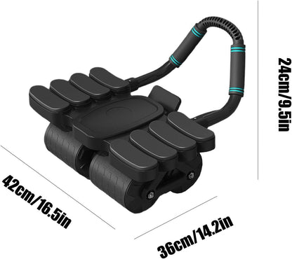 Ab Wheel Roller, Ab Training Auxiliary Device, Elbow Support with Stability, Strengthens Core Muscles, Home Gym Workout Tool, Abdominal Exercise Gear for Adults Women
