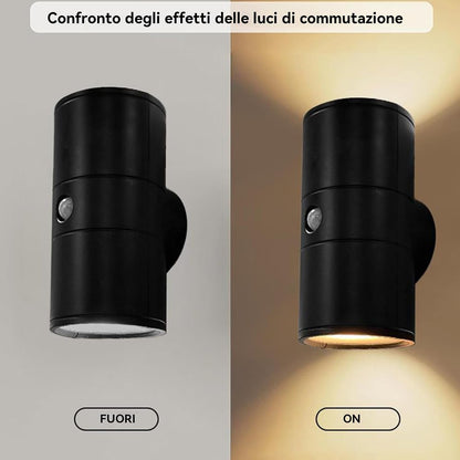 Generico Magnetic Wall Light, Rechargeable Motion Sensor Lamp, 1200mAh Wireless Smart Lighting, Sleek Modern Night Light for Home, Entryway, Living Room, Bathroom, Balcony, Cabinet