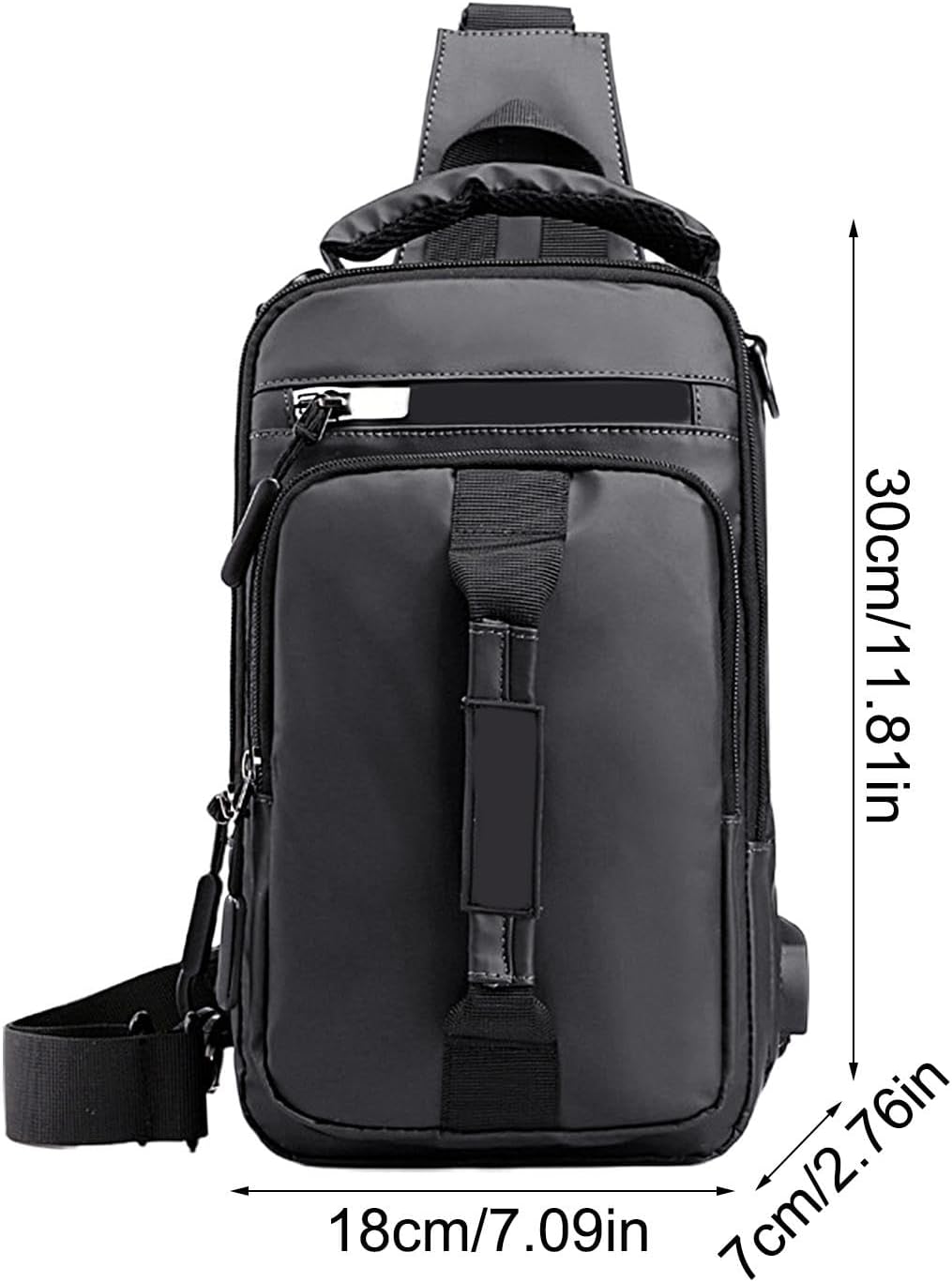 Men's Travel Bag | USB Charging Port | Simple Travel Backpack | Notebook Commute Carrier | Large Capacity Bag | Heavy Duty Business Travel Gear for Travel, Outdoor Activities