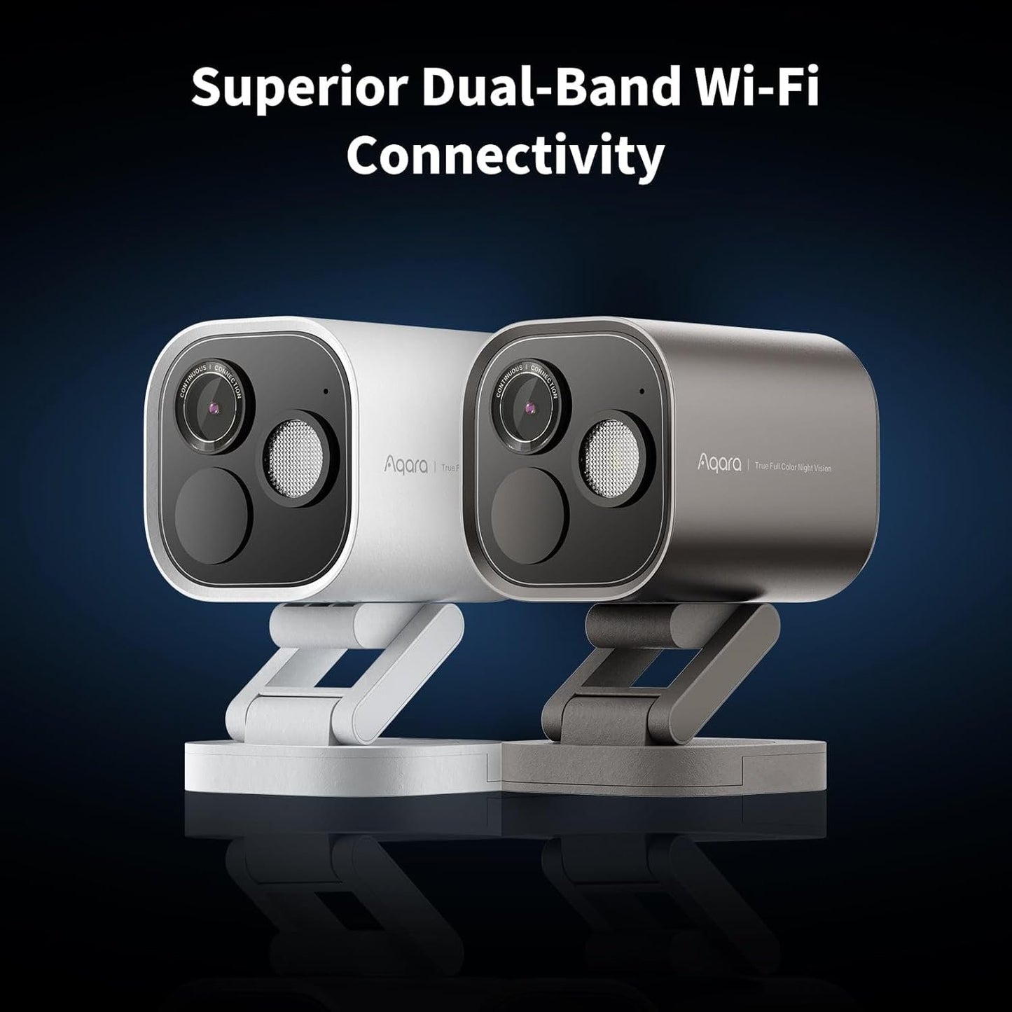 Aqara Security Camera Hub G5 Pro WiFi, Au Version, 2.6K Ultra HD with AI Detection, Full-Color Night Vision, Support HomeKit, Alexa, and Google Assistant, Outdoor, Zigbee/Thread/Matter Support, White