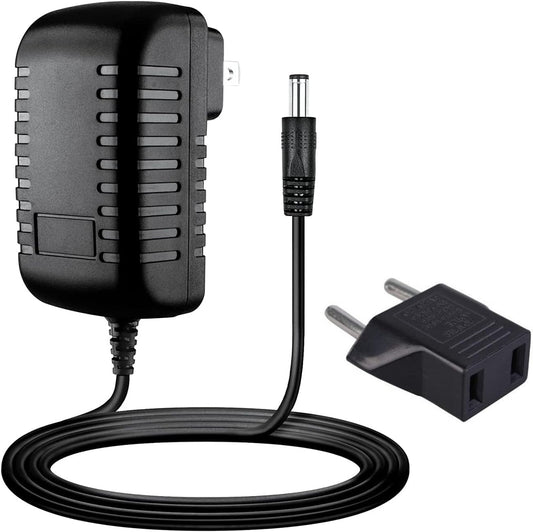 Guy-Tech Adattatore AC/DC, compatibile con Life Fitness CT5500HR CT-5500HRR ellittica Trainer Lifefitness, alimentatore di rete, cavo, caricatore PS da parete + spina EU