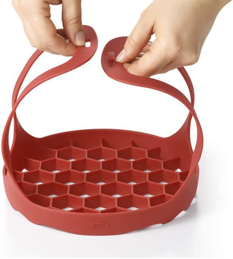 Silicone Pressure Cooker Sling, Silicone Bakeware Sling for 6 Qt/8 Qt Instant Pot, Anti-scalding Sling for Egg Bakeware