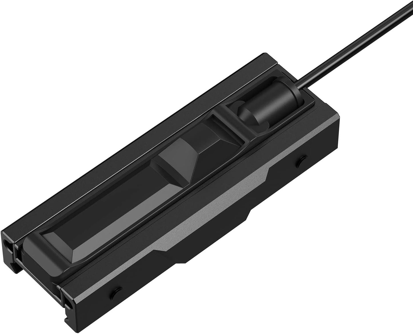Guardtier PSM-P3 Picatinny Pressure Switch Mount Plate for Tactical Flashlight Pressure Pad, Compatible with Scout Light Press Switch FL11 Series Flashlight