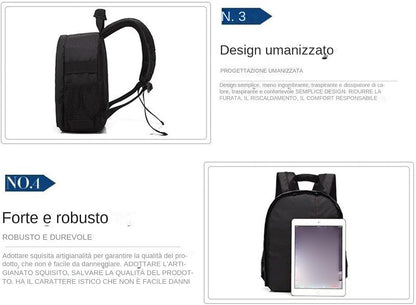 Generico Camera Backpack, Lightweight DSLR Tote Bag, Secure Zippered Storage, Stylish Carrying Solution, Perfect for Photographers, Girls, Women, Athletes, Teens, Travel, Outdoor Use