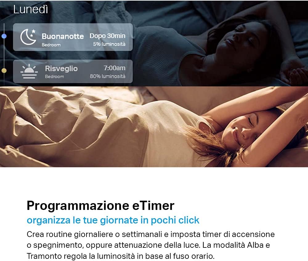 Tapo L530E WiFi Smart LED Light Bulb, E27, Compatible with Alexa and Google Home, 806 Lumens, 8.7W, No Hub Required, Remote Control via APP, 2 Pack