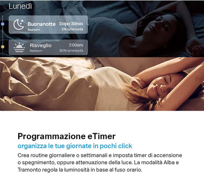 Tapo L530E WiFi Smart LED Light Bulb, E27, Compatible with Alexa and Google Home, 806 Lumens, 8.7W, No Hub Required, Remote Control via APP, 2 Pack