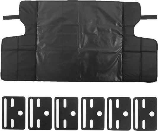 Grcfumo Trunk Luggage Cover, Cargo Luggage Cover, Polyester Luggage Security Shade Cover, Trunk Shielding Shade Cover for Business Trip, Travel and Loading