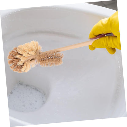 VALICLUD Cleaning Brush with Long Handle Ergonomic Bowl Brush for Bathroom Kitchen Toilet