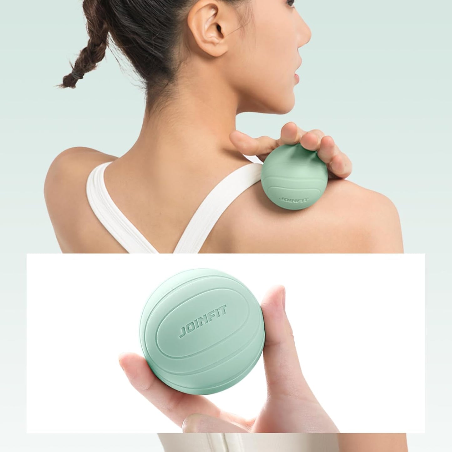 3-Piece Massage Balls Set for Deep Tissue Therapy, Peanut Ball, Spiky ball Lacrosse Ball, Fitness Massage Balls Relieve Muscle Pain and Enhance Recovery Effortlessly