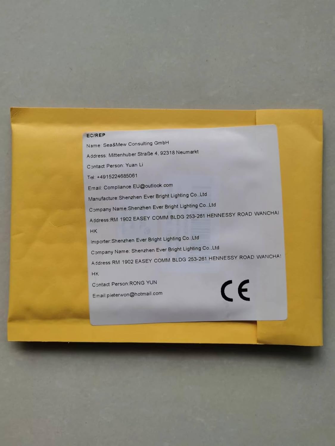 EBLCL Mini Mag Lite 2 AA Cell 1 Watt LED Conversion Bulb