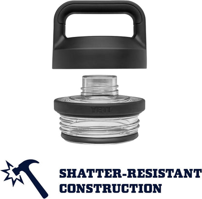 YETI Rambler 26 oz Bottle, Leakproof, Vacuum Insulated, Stainless Steel with Chug Cap, Papaya