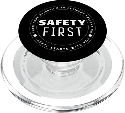 Safety First | Idee regalo per la campagna per la Giornata mondiale della sicurezza divertente PopSockets PopGrip per MagSafe
