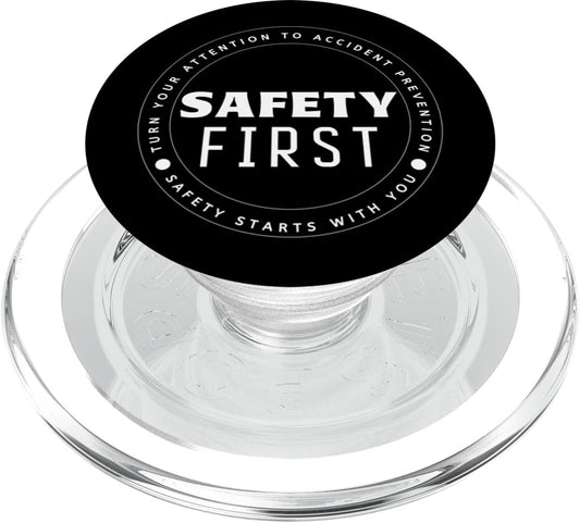 Safety First | Idee regalo per la campagna per la Giornata mondiale della sicurezza divertente PopSockets PopGrip per MagSafe