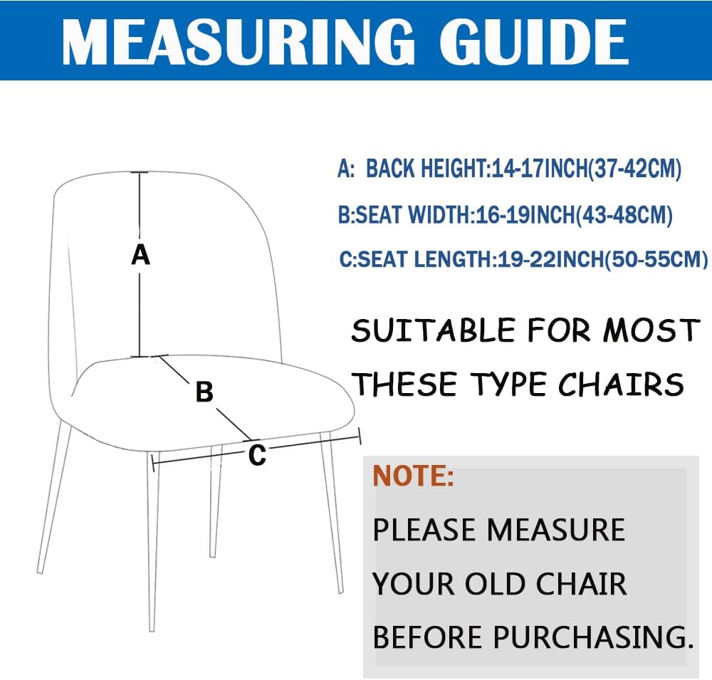 GAWEKIQE Curved Short Back Black Armless Accent Chair Slipcover Velvet Upholstered Side Dining Room Chair Cover for Home Decor Living Room Ceremony Set of 2