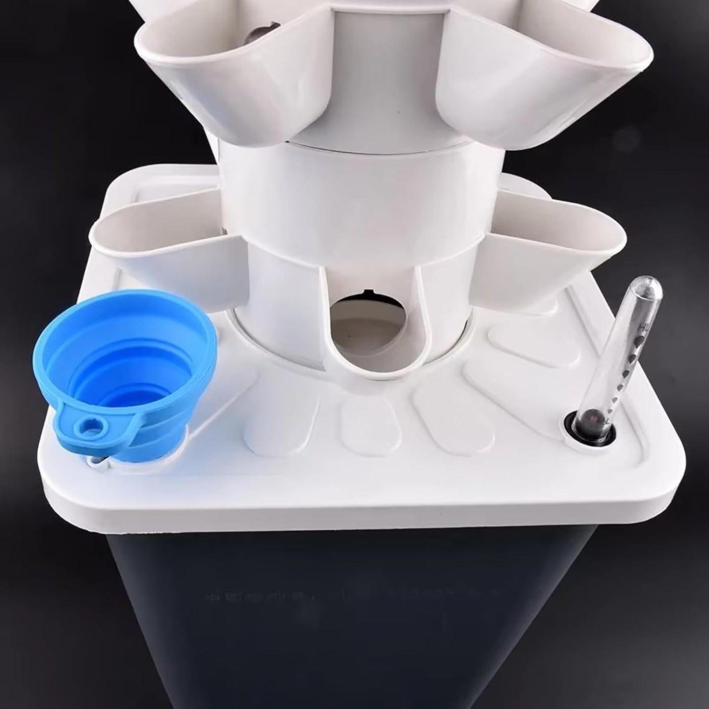 FXNFXLA Torre idroponica 2025, Kit per Sistema di Coltivazione idroponica Verticale con Pompa dell'Acqua, Timer, irrigazione Intelligente, per Erbe aromatiche, Frutta e Verdura