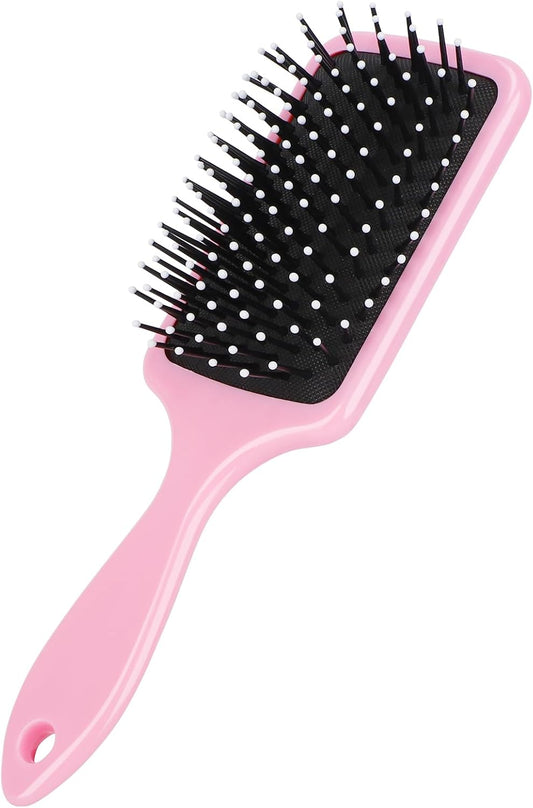 Segbeauty Detangling Hair Brush, Wet Hair Brush, Hairbrush for Massaging Scalp, Wet or Dry Comb, Paddle Hair Brush for Daily Care and Hair Stylist (Pink)