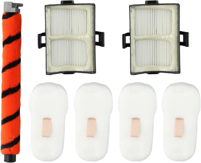 Cleaning Essentials - Set di spazzole a rullo e filtro compatibile con aspirapolvere Shark incluso il modello HZ500