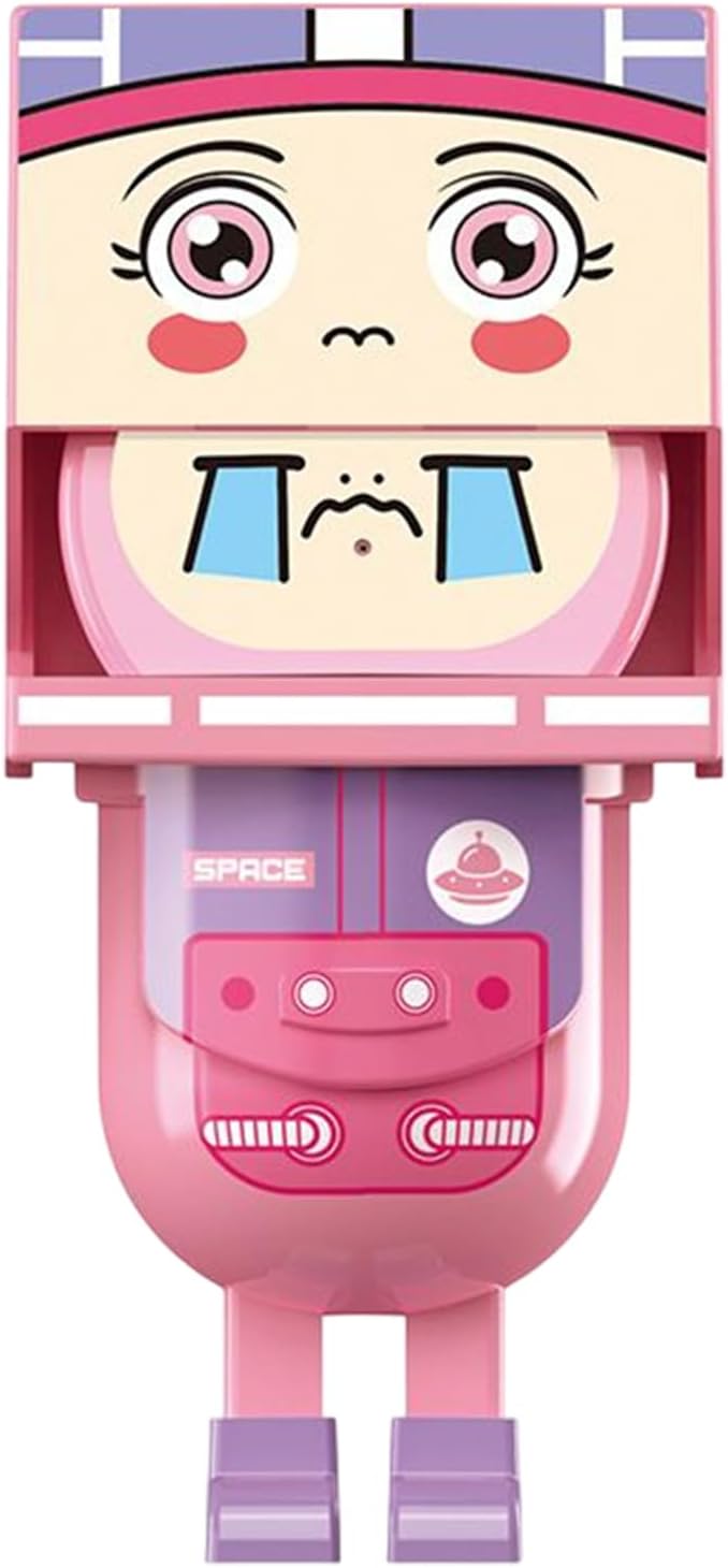 Kids Water Squirts, Square Head Cartoon Water Toy, Interactive Fighting Game, Fun Outdoor Swimming Activity, Perfect to Children Ages 3-12, Ideal for Summer Play and Pool Fun