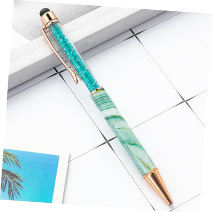 HONMEET Touchscreen Ballpoint Pens 6pcs Luxury Stationery Executive Writing Pens for Women Red Ink