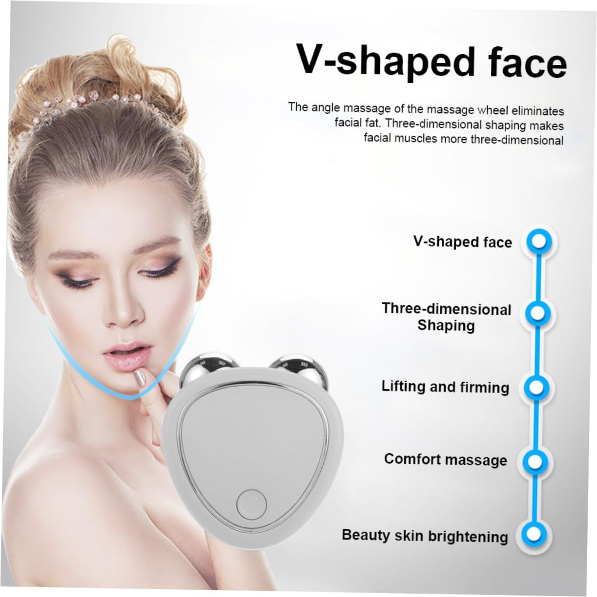 OATIPHO Facial Skin Care Device for Aging Lifting Tool for Smoother Younger Skin present for Moms and Daughters Compact Durable and Skin Friendly