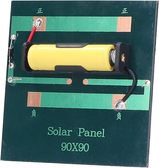 Solar Panel Charger Cell Charging Board 1W DC2V for 1.2V AA Batteries Power Supply