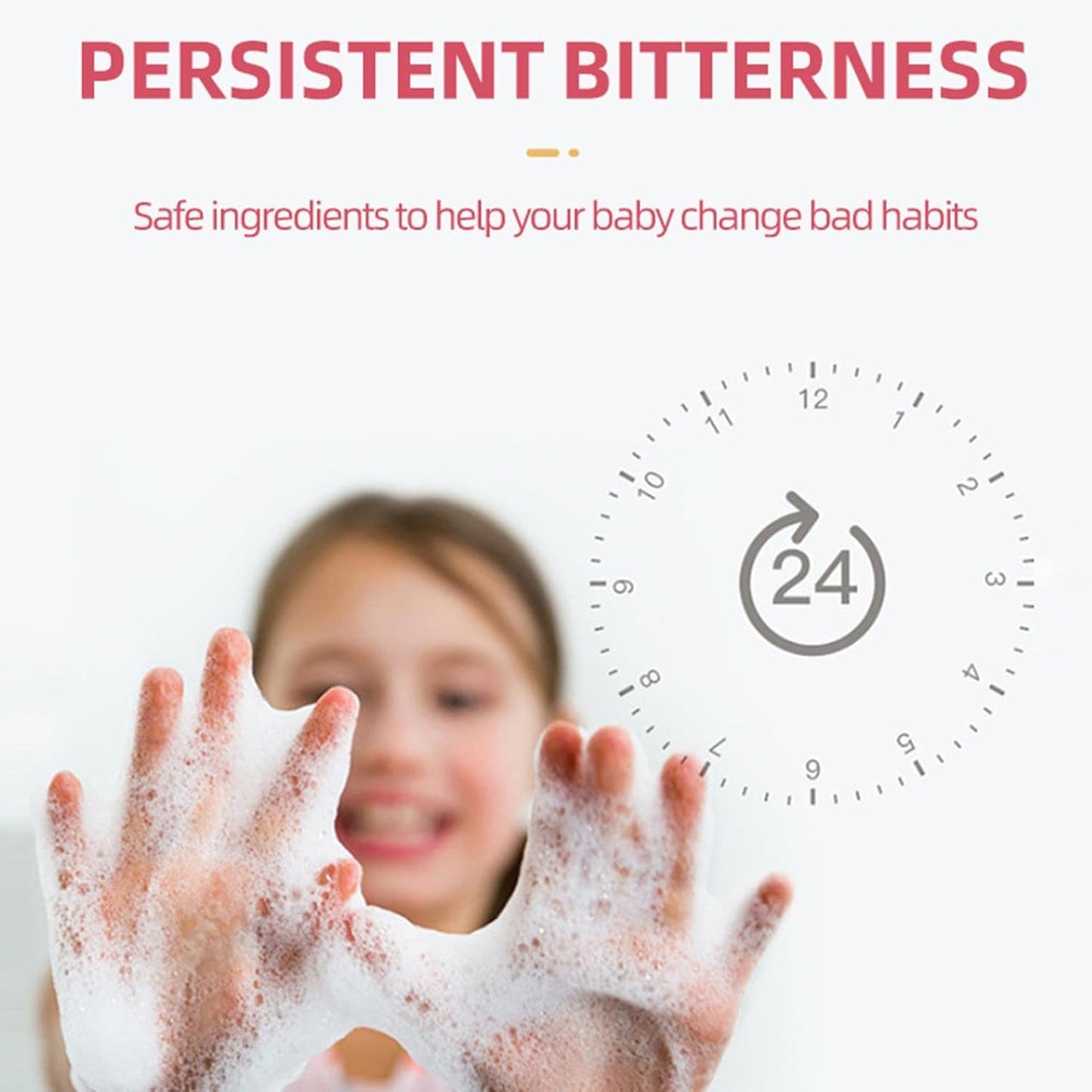 Anti Nail Biting Polish for Kids - 0.5fl oz Nail Bite Stopper,Bitter Taste, Stop Nail Biting Polish, Thumb Sucking Stop for Kids, Anti Nail Biting Polish Nail Biting Care for Kids and Adults