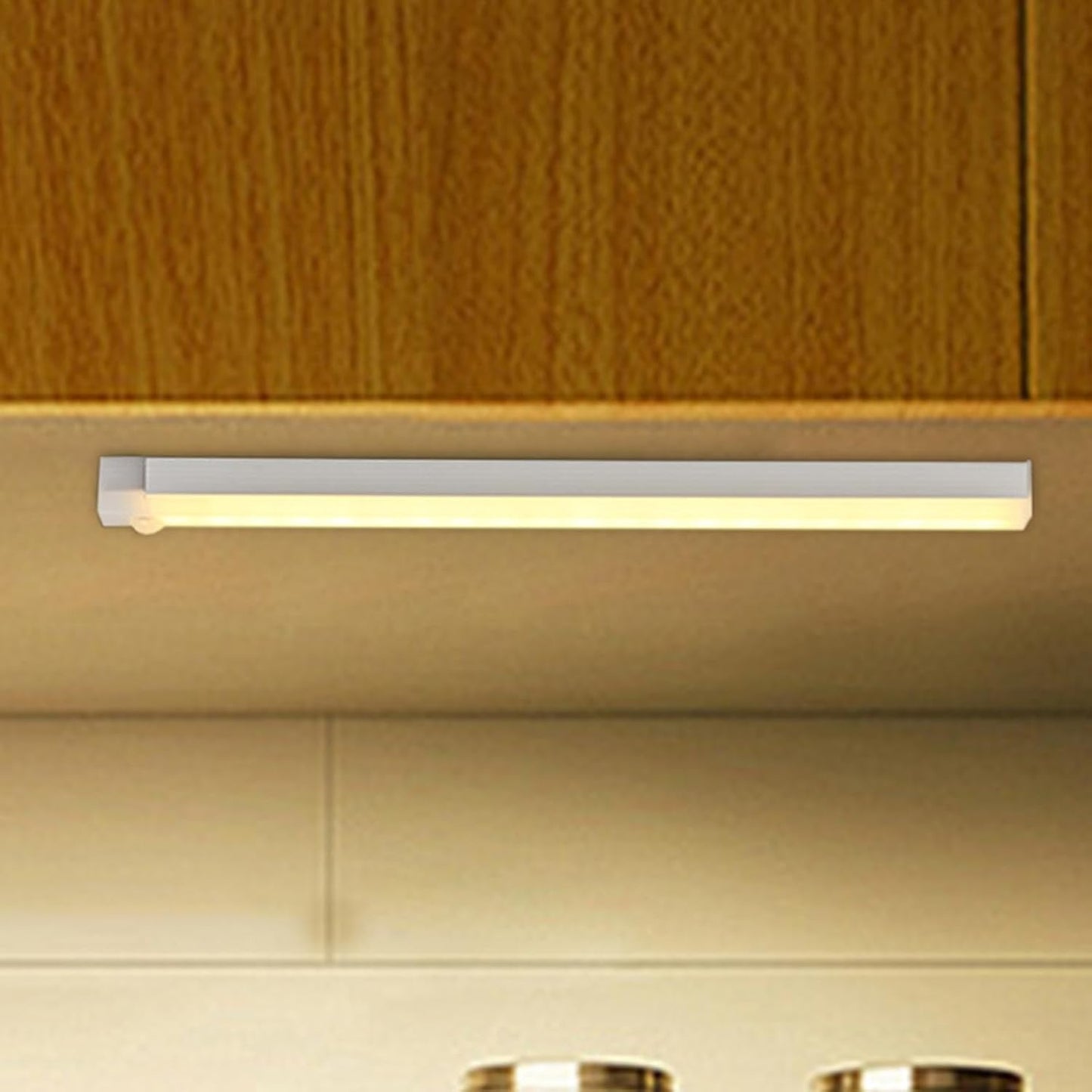 Nuyhgtr LED Motion Sensor Light, Motion Sensor Cabinet Lighting, Wireless Indoor Lights, Stick-On Lights, Kitchen Under Cabinet Lighting, Motion Sensor Smart Light, Wireless LED Lighting