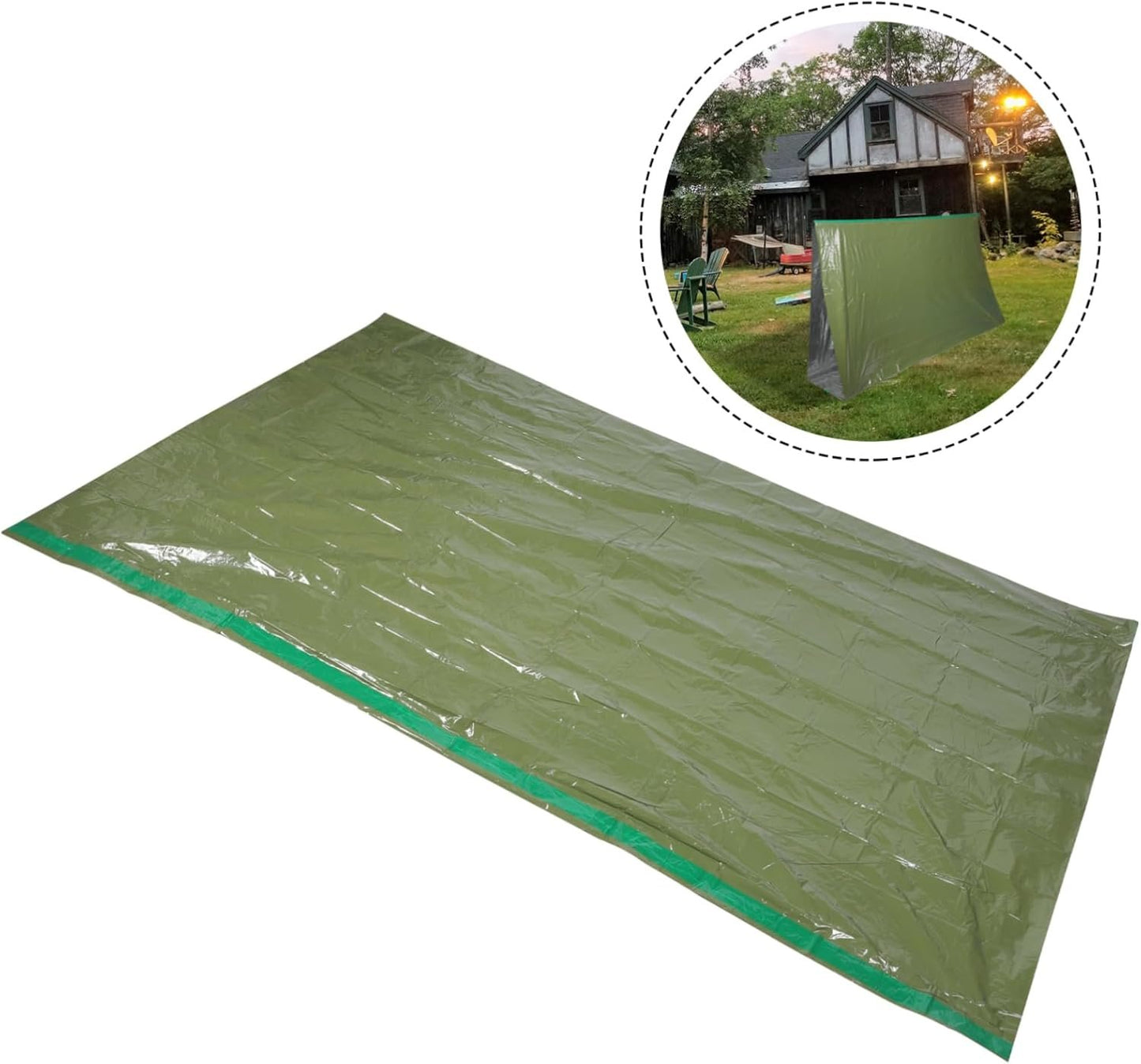BESPORTBLE Survival Sleeping Tent First Aid Blanket Outdoor Supply Emergency Tent