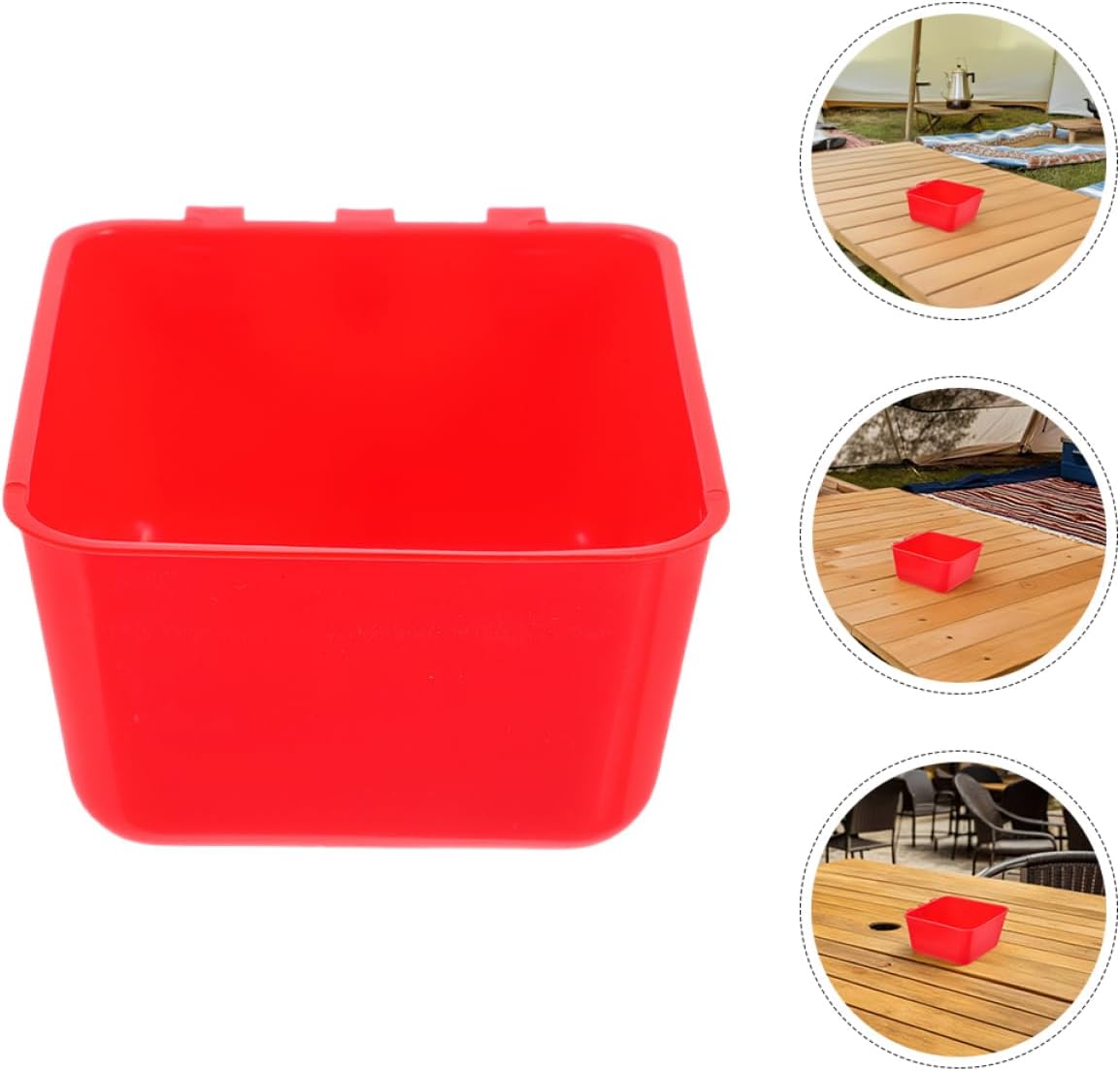 TOGEVAL 6pcs Hanging Bird Cage Food Bowl Pet Water Cup Feeding Watering Bowl for Rabbits Birds Chicken Coop Feeder Bowl for Small Animals Easy to Install and Remove