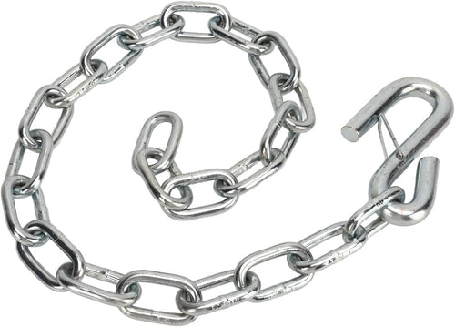 Trailer Security Wire - Corde di sicurezza, 3500 lbs, lunghezza di uscita anti-catena, lunghezza 77 cm, carburatore di ferro, adatto per roulotte, camper, fissaggio rapido