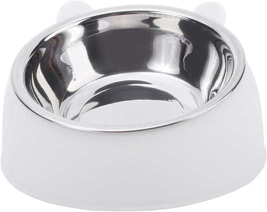 Adrosstoller Ciotola staccabile per irrigazione e mangiare, per alleviare la pressione del collo, ciotola protetta per il collo dell'animale domestico, ciotola per l'irrigazione del cane