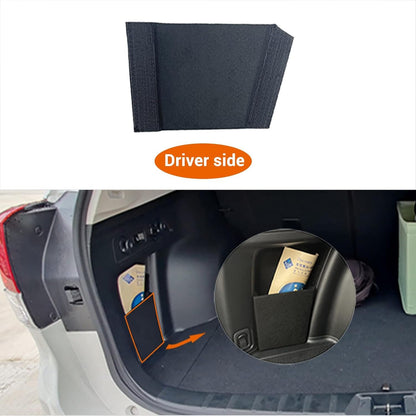 Subaru Forester Trunk Upgrade, Trunk Organizer Pocket, Trunk Storage Fiberboard Panel for Subaru Forester 2019 2020 2021 2022 2023 2024, Trunk Driver's side only, 1pc