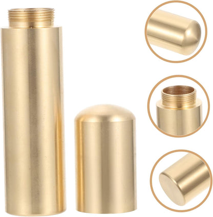 JUMPLAWN Outdoor Match Case Portable Camping Match Holder Durable Metal Survival Match Container