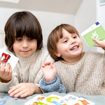 QUOKKA ABC Learning Flash Cards for Toddlers 2-4 Years Old - 60 Flashcards Toy for Kids Ages 1-3-5 by Quokka - Alphabet Numbers Colors Letters Animals Learn Activities - First Words Educational Game