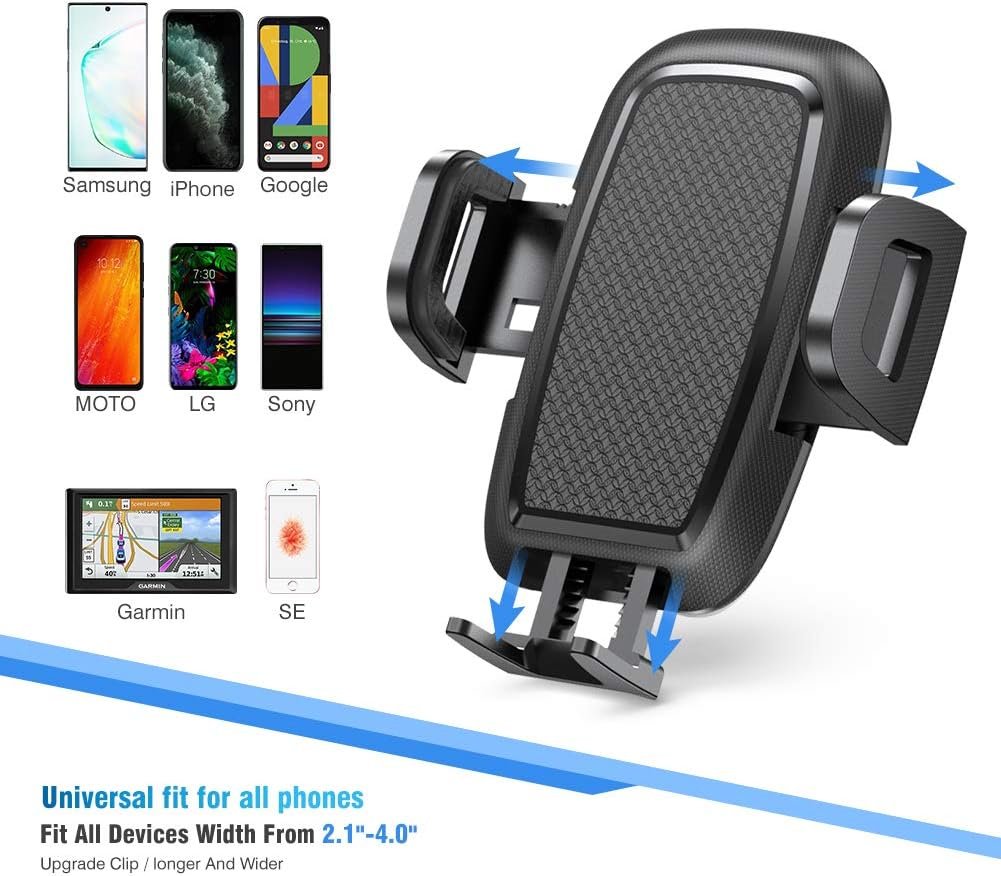 [Upgraded Version] Cup Holder Phone Mount,Miracase Long Neck Never Shake Car Cup Phone Holder Cradle Car Mount for iPhone, Samsung, Google and All Cell Phones