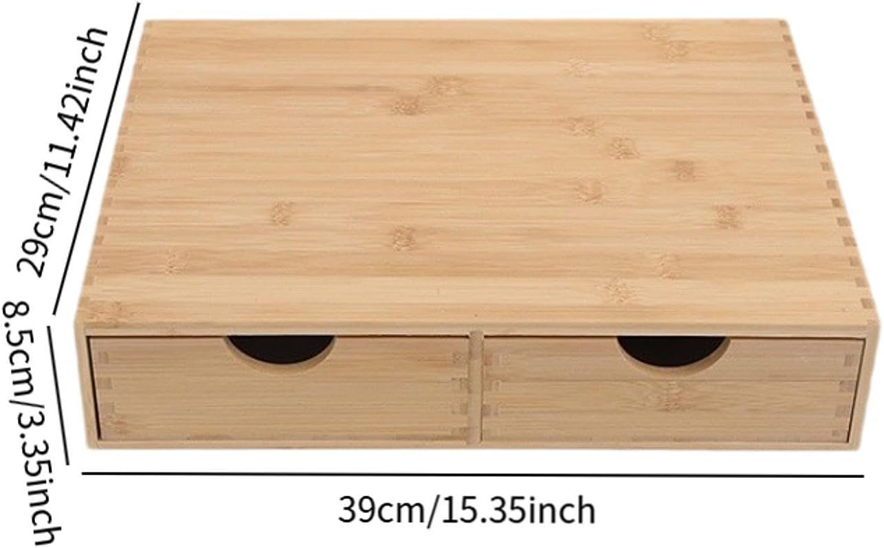Oshhni Desktop Organizer Desktop Drawer Home Decor Cup Holder Tabletop Storage Organization Box for Countertop Office Workspace Home