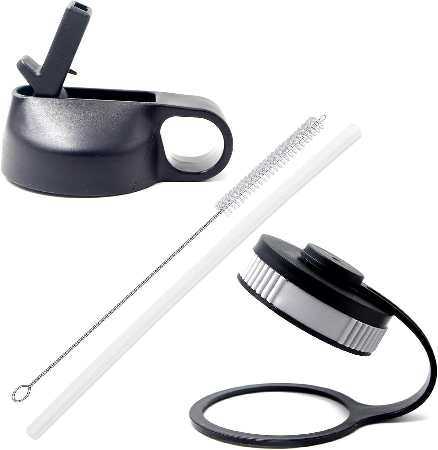 18 oz Soccer Water Bottle, Thermo Cup Sports Flask with 2 Lids, BPA-Free 18/8 Stainless Steel Leak Proof Travel Tumbler Double Wall Vacuum Insulated Water Bottles, Soccer Stuff Gifts for Boys Girls