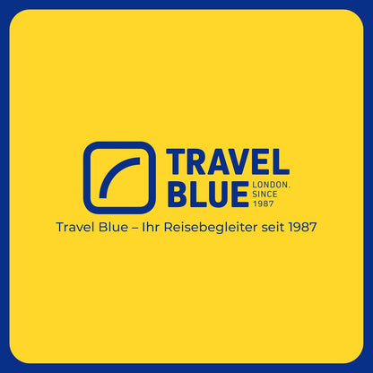 Travel Blue Tranquillity Aeroplane Neck Pillow, Memory Foam Pillow with Wide Fit, Ergonomic for Optimal Comfort Travel Pillow, Aeroplane for Relaxed, Pressure-free Travel, Lightweight Neck Pillow