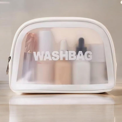 4 Washbag Bags 4 Colours Makeup Bags Travel Organizer Home Office School, 4 Color Light Blue White Pink And Black, Beauty Bags