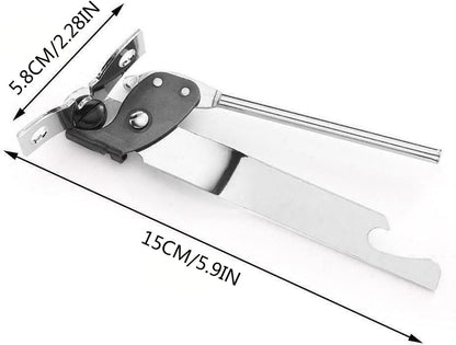 Manual Can Opener Kitchen Tools DIY Can Opener Side Gadgets Cordless Bottle Opener (as shown, One Size)
