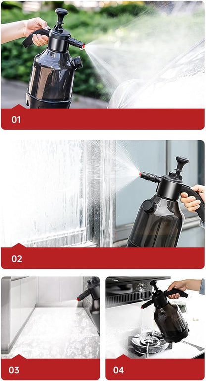 Car Wash Foam, Heavy Duty Hose Sprayer, 10.04in Adjustable Watering Can, Quick Connect Attachment, Auto Detailing Tool for Winter, Vehicle Care, Rv Cleaning, Garden Hose