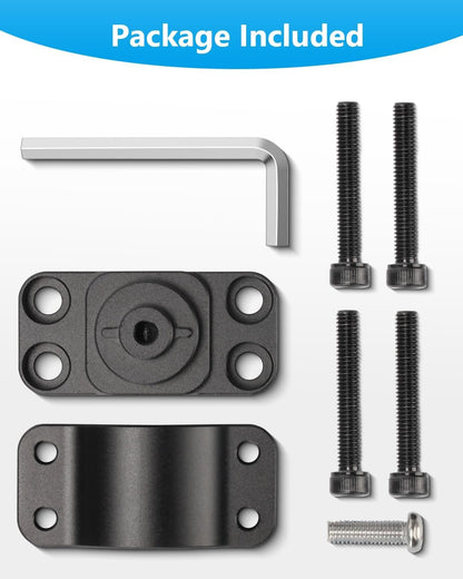 Aluminum Mount for Lowrance Eagle Eye 9 Sensor - Compatible with Various Rod, Easy Installation - Aluminum Alloy Material - Sturdy and Durable