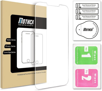 Mothca Matte Glass Screen Protector for iPhone XR/iPhone 11 [6.1-inch] Anti-Glare & Anti-Fingerprint, 9H Hardness Tempered Glass Film, Case Friendly Easy Installation Bubble Free - Smooth as Silk