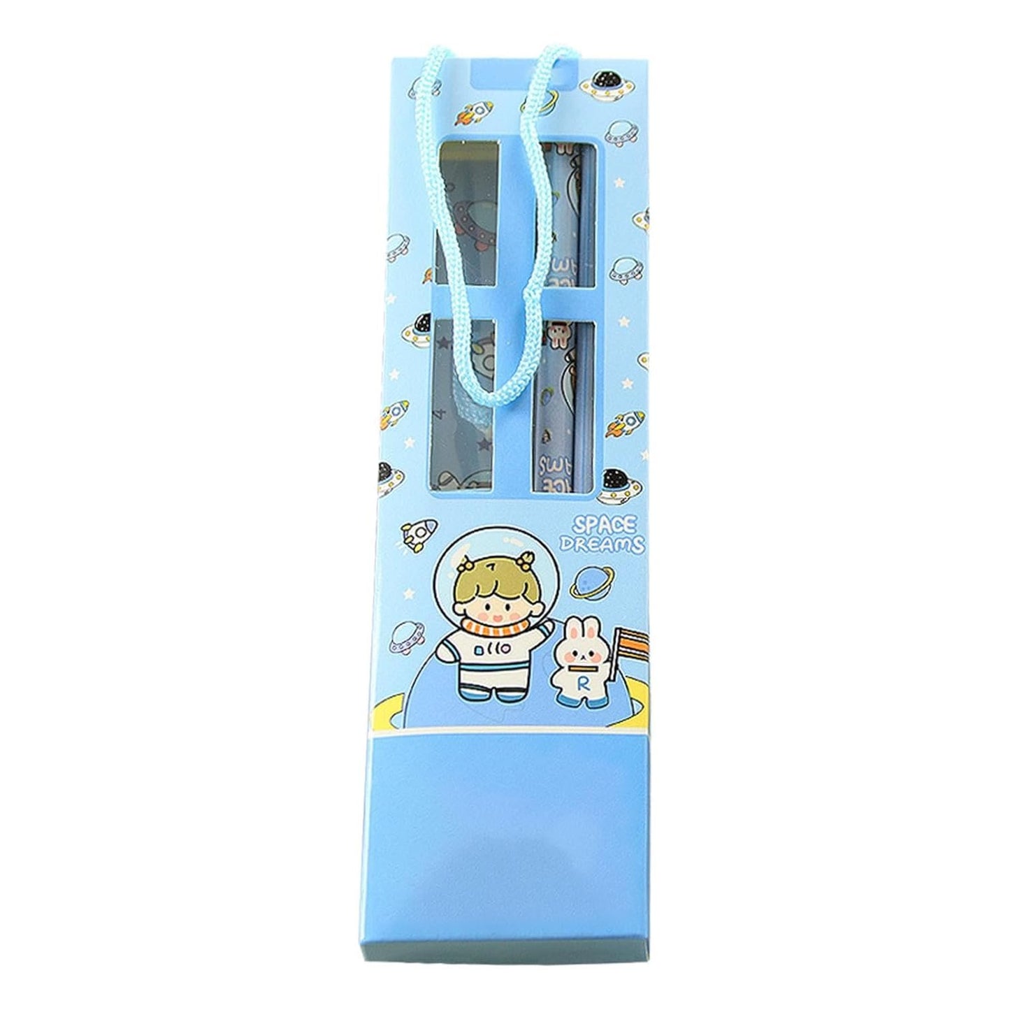 Stationery Writing Set, Stationery Kit for School | Prize Stationery Kit With Notebooks, Signature Pens, Pencils, Erasers, Rulers for Kids