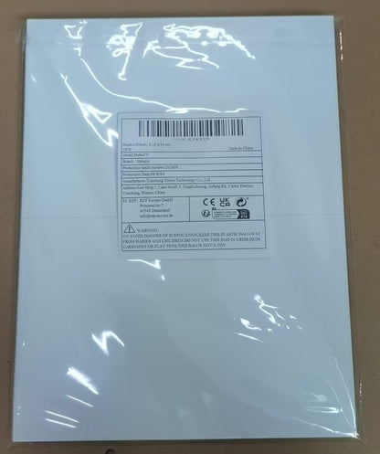 70 Large Size Blank Labels, Water/Oil/Tear Resistant, Inkjet & Laser Printer Available Removable No Residue for Home Organization Projects, Bins, Kitchen Storage Containers, Desk Items(8.5”x 5.5”)